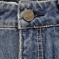 Y2K JNCO Style A-Lab Jeans Womens 8 Analog Wide Leg Graphic Pocket Skate Retro