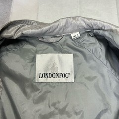 Vintage London Fog Light Grey Utility Windbreaker Rain Coat Size S