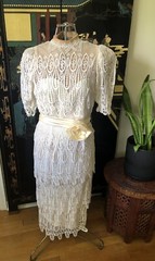 Vintage House Of Bianchi Edwardian Inspired Lace Dress, Wedding