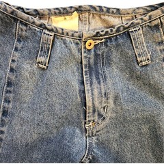Vintage 1990s Windowpane Cut-Out High Waist Jeans With Side Tabs Size 26 x 30