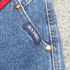 Vintage Rocky Mountain Rockies Pants Women’s 1 / 25 Blue Denim