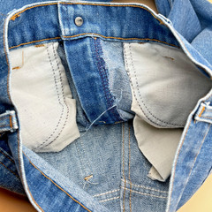 Vintage 70s Levi’s 689 Orange Tab Flare Bell Bottom Talon 42 W26 L31 (Fits L27)