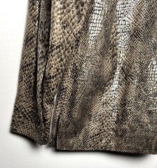 Y2K Harve Benard Snakeskin High Waist Pant Set 2pc XS/S Cocktail Party Night Out