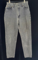 RARE 1987 Levi Strauss 17505 -1158 Faded Black Hi-Waist Mom Jeans SZ15 (31.5/29)
