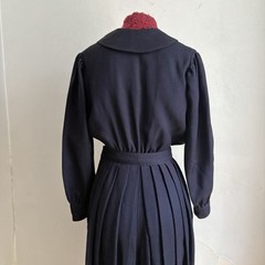 Antique Edwardian Blue Wool Gym Suit Jumpsuit 1911 Vintage Sports