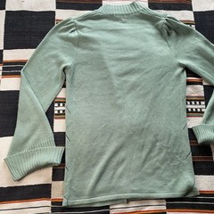 Vintage Ardee Open Knit Cardigan Sweater. Medium. Bell Cuffs. Acrylic. Boho.
