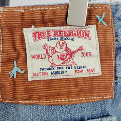 True Religion Vintage Y2K Ashbury Patchwork Jeans Sunshine Mushroom 26