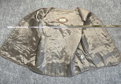 VTG Rustic Genuine Leather Vest Large (42) Mexico Cowboy Ranch Style Motorcycle