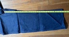 Vintage 1940s Woman’s Indigo Denim Jeans Deadstock Rosie Riviter