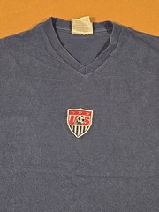 Lot Of 5 VTG 90s Nike Womans T-Shirts USA Soccer Swoosh All Shirts Made In USA