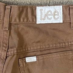 Vintage 90s Lee Sky Riders Jeans Women’s 9 M Brown Loose Fit USA Made New NOS