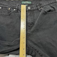 Lauren Jeans Co. Pants Ralph Lauren Classic Strait Black Women’s Size 8 Vintage