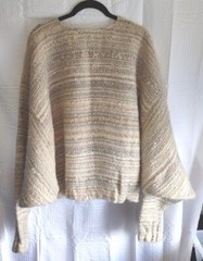 Shali Of Bolder Hand-Knitted Wool Cardigan Jacket VTG 90’s Lagenlook Handmade