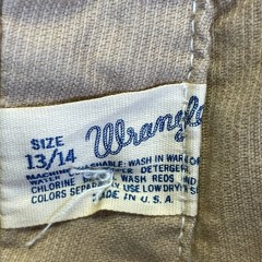 Vintage 1970s Wrangler Corduroy Bell Bottom Pants 28×30 High Rise Button Fly USA