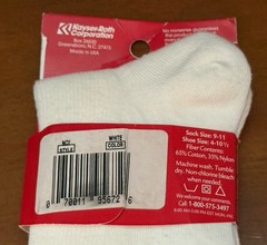 Vintage No Nonsense Women’s Cuff Socks USA Cotton & Nylon Business Casuals NEW
