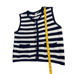 JOIE Old Money Sleeveless Cardigan vest Size Medium