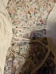Blondie and Me Ivory/cream 2pc Skirt Suit Size 00 (24 Inch Waist)