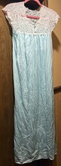Vintage Shadow Line Women’s Lace Detail Nightgown