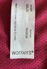 Vtg Olga by Warners 9 2XL Hot Pink Silky Brief Panties Panty
