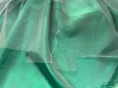 Vintage 50’s Harry Keizer Mint Green Fit Flare Short Sleeve Dress Size 10