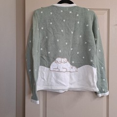 Christopher and Banks Hand embroidered VINTAGE polar bear sweater Women’s Medium