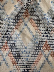 VTG Casual Corner Button Up Blouse Top Women’s Size S 1970s Silky Geometric