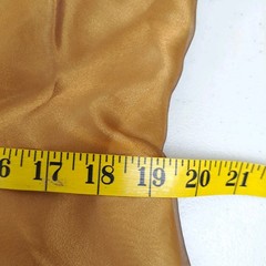VTG Onyx Nite Gold Metallic Fit & Flare Dress 14 Classic Tulle Formal Prom Hoco
