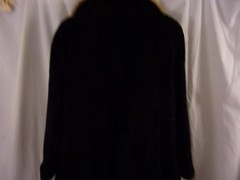Vintage Persian Lamb with Carmel Mink collar Evening Jacket M/L Lovely Classic
