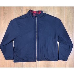 Vintage Liz&co reversible red plaid jacket. Size lg.