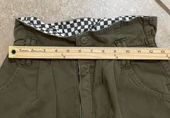 Vintage Buzios No Problem Shorts Green Women’s Size Medium Cotton Brazil