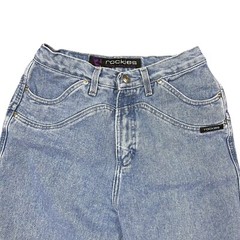 Rockies Slim Long Rise Jeans Women’s Size 9 / 10 M Cowgirl Western Wear Light