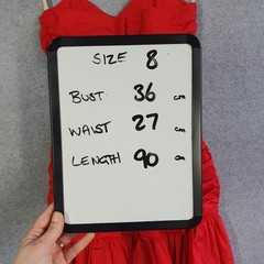 VTG Newsflash Dress Sz 8 red Black Strapless Ruffle Tulle 80s Disco Prom Costume