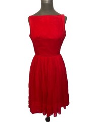 Vintage Johnathan Logan Cocktail Dress, Size 7, 1950/60s