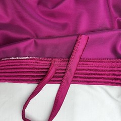 Vtg 1960’s Fuchsia Pink DiCarlo California Hollywood Glam Lingerie Robe 56″ Long