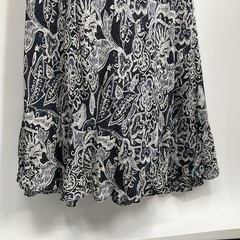 Vintage 90s Y2K 100% Silk Floral Paisley Dress Large Hawaiian Fairy Charter Club
