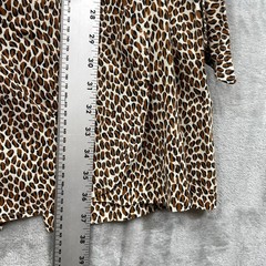 Vtg 80s Body English Dress Size 4 Animal Print Knee Length Party Event USA Made