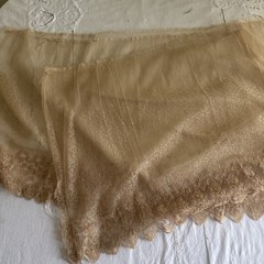 Vintage N.O.S. Lace Victorian Dress Trim Flounce Skirt