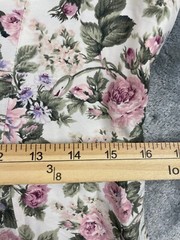 Vintage Dress Size 7/8 Crochet Trim Country Romance Floral Cottagecore Prairie