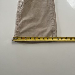 vintage BEBE MODA LOW RISE CORDUROY PANTS BOOTCUT 90s Y2K Size 29 EMBELLISHED