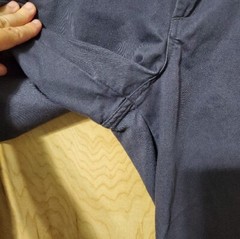 Patagonia Womens Vtg 90s Navy Pleated High Rise Tapered Leg Cotton Chino Size 12
