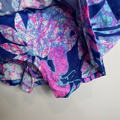 Vintage Rose Marie Reid Swim Bathing Suit Pin Up Blue 1960s Size 12