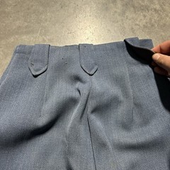 Vintage 50s H Bar C Ranchwear Rockabilly Side Zip Western Pants 24×30 Gabardine