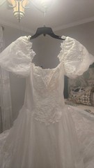 Alfred Angelo Romantic Rhapsody in Lace Cathedral Train DREAM Wedding Gown
