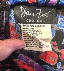Vintage 80s Diane Freis Exceptional Sequined Floral Georgette Top And Skirt Sz L