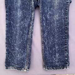 Vintage Levi’s 501 Jeans Made USA 28×33 Blue Galactic Galaxy Wash 1990s Button