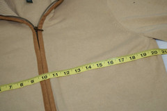 Vintage Ralph Lauren Jeans Co Sweater Shirt Size L/XL 00s Tan Knit Buckle Pocket