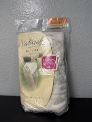 Rare Vintage 1997 Hanes Her Way Women Naturals Hi-Cut Pair Of 3 Size 6 Women’s
