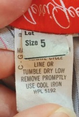 Vintage Grey Dress with Diagonal Layers and Pink/Black/Purple/Blue Stripes Sz 5