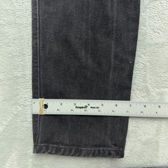 Rockies Jeans Womens 28/7 Black Vintage High Waisted Western Straight Leg Denim