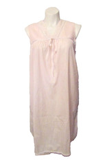 Vanity Fair Polyester/Nylon/Cotton Soft Blend Embroidered Nightgown 1X USA made